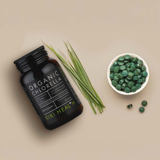 Kiki Health Organic Chlorella 500mg 200 ταμπλέτες