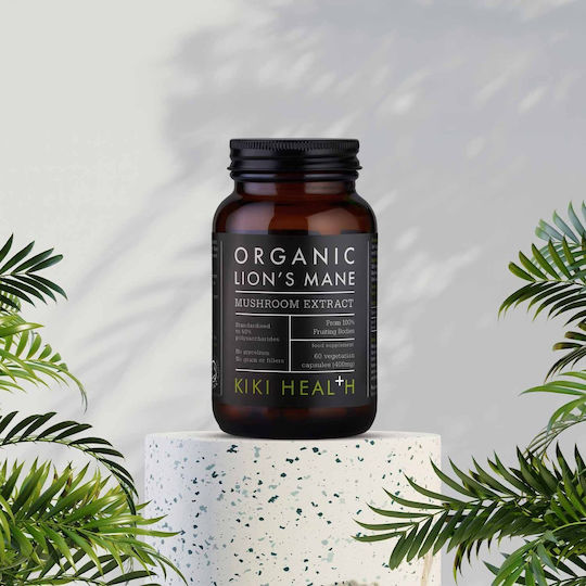 Kiki Health Organic Lion's Mane 400mg 60 φυτικές κάψουλες