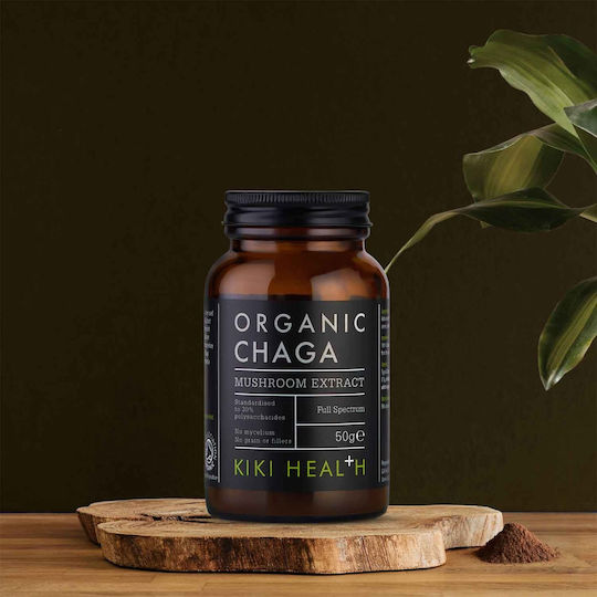 Kiki Health Chaga Extract Organic Powder [50 Γραμμάρια]