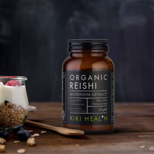 Kiki Health Organic Reishi Extract Powder [50 Grams]