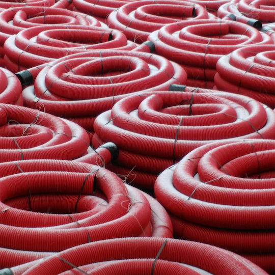 Eurolamp Electrical Conduit with Diameter 63mm from Plastic 1m 151-51205
