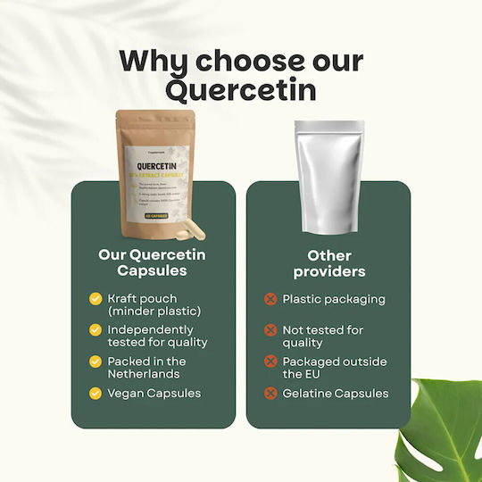 Cupplement Quercetin 500mg 60 κάψουλες