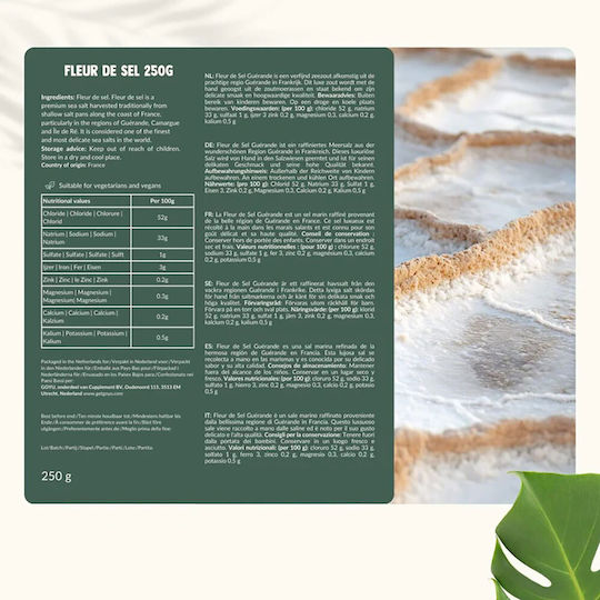 Cupplement Fleur De Sel 250gr