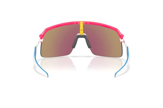 Oakley Ochelari de Ciclism Prizm cu Ramă Gri și Lentile Oglindă