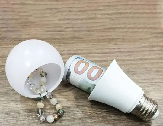 Κρύπτη Αντικείμενα Αξίας Σχήμα Λάμπας Led E27