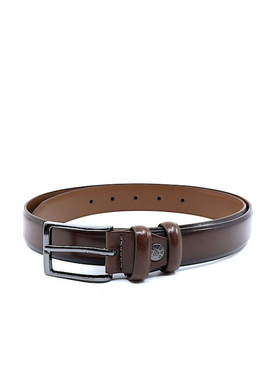 Herren Gürtel Leder Tabac