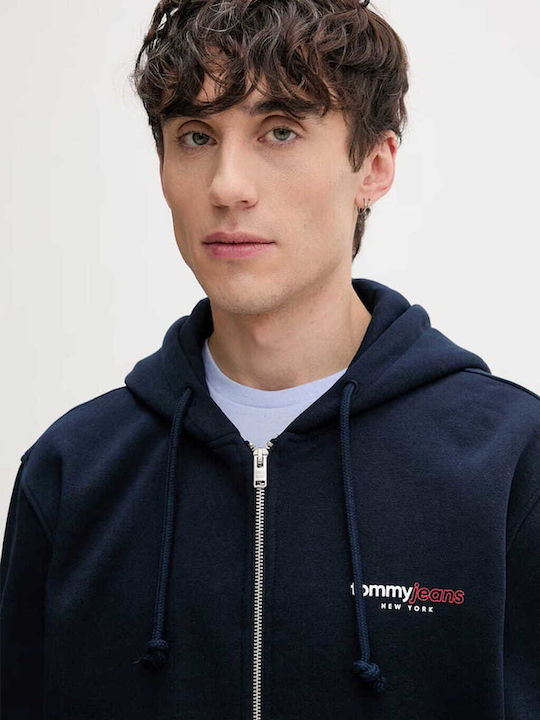 Tommy Hilfiger Men's Sweatshirt Dark Blue with Hood