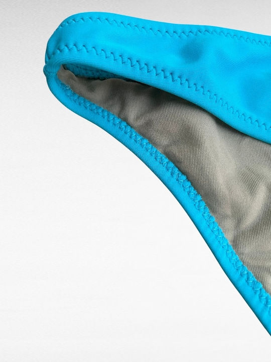 Bikinihosen Slip Türkis