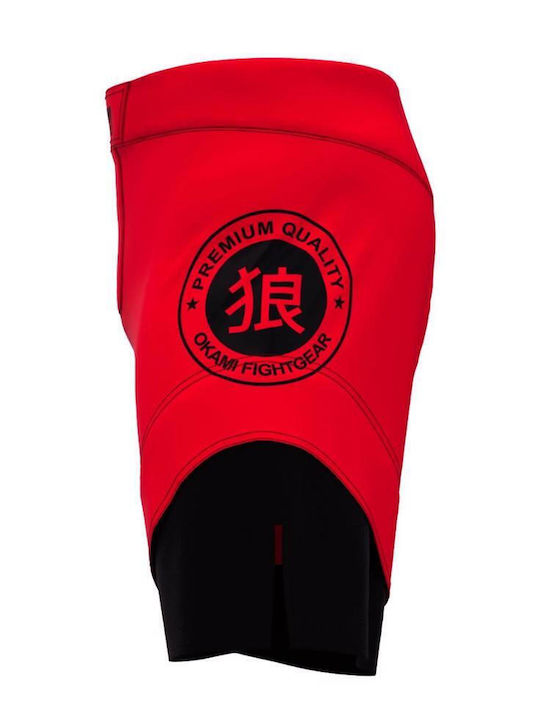 Okami Fightshorts OFS131 Σορτσάκι MMA Κόκκινο
