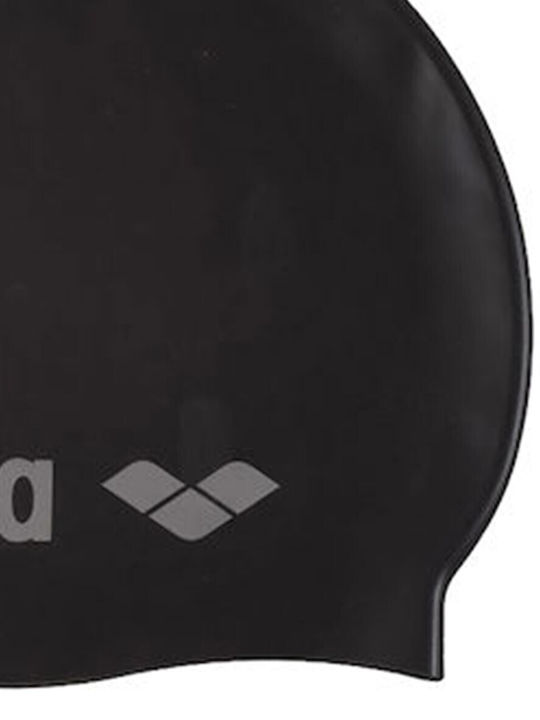 Arena Silicone Kids Swimming Cap Black