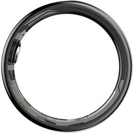 Powerton Σετ Δαχτυλίδια Μεταλλικά Μαύρα WPSR02-B8
