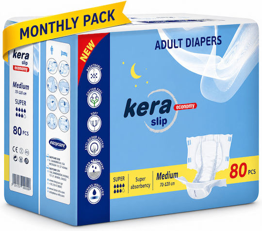 Kera Slip Πάνες Ακράτειας Medium 80τμχ