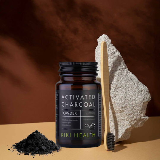 Kiki Health Activated Charcoal Ειδικό Συμπλήρωμα Διατροφής 70gr