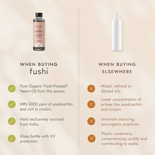 Fushi Έλαιο Neem 50ml