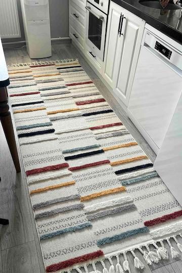 SteweHome Kitchen Runner Mat with Non-Slip Backing Scandinavian 80x150cm