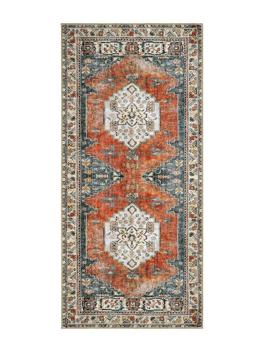 SteweHome Kitchen Mat Runner Orange 75x230cm