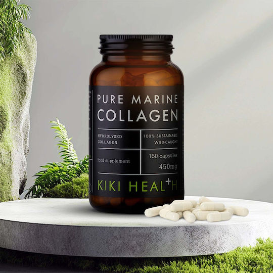 Kiki Health Pure Marine Collagen 450мг 150 вегетариански капсули