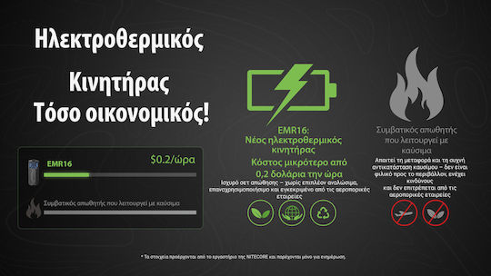 NiteCore Emr16, Mrm10 Συσκευή Υπερήχων
