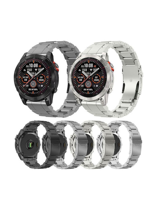 Garmin 26 Millimeter Safety Strap Titanium Alloy Quick Release Watch Strap Titanium