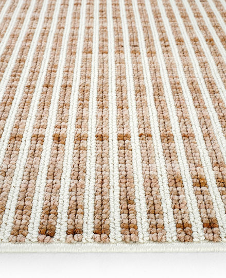 SteweHome Rectangular Kitchen Mat Brown 120x180cm
