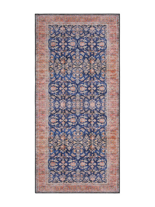 SteweHome Covor De Bucătărie Rectangular Albastru 95x250cm