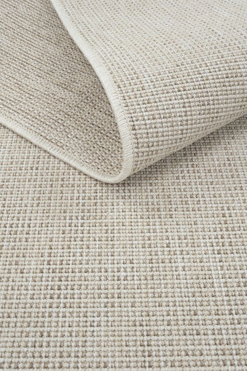 SteweHome Rectangular Kitchen Mat with Non-Slip Backing Straw 100x150cm