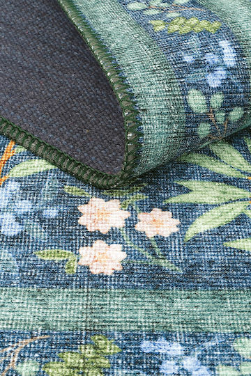 SteweHome Rectangular Kitchen Mat Flowers 95x200cm
