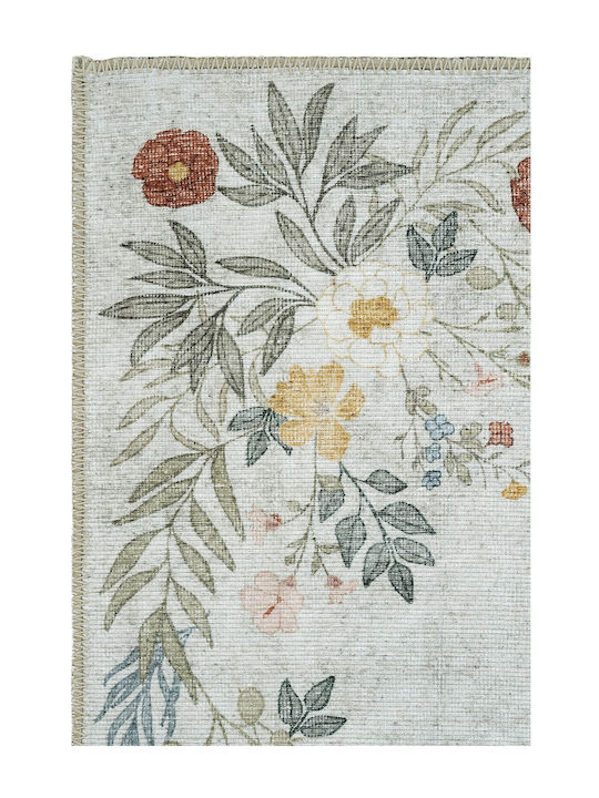 SteweHome Rectangular Kitchen Mat Flowers 115x160cm