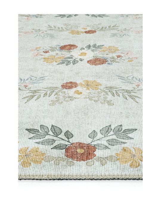 SteweHome Rectangular Kitchen Mat Flowers 115x160cm