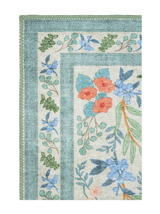 SteweHome Rectangular Kitchen Mat Flowers 115x160cm