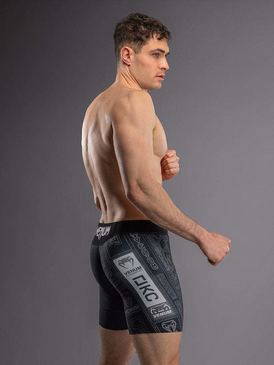 Venum Vale Tudo Short Men's Martial Arts Leggings Black