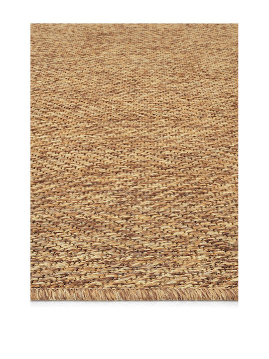 SteweHome Rechteckige Küchenmatte mit Rutschfestem Untergrund Braune 100x200cm