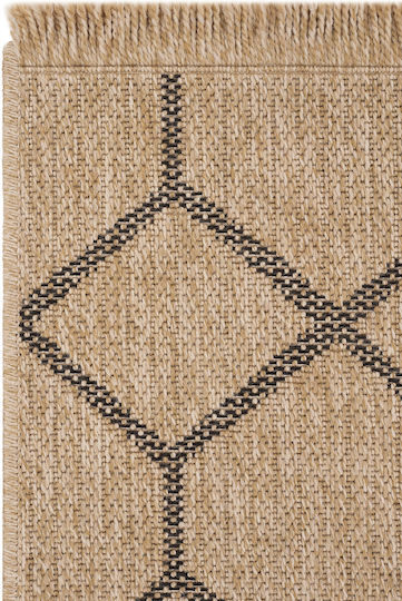 SteweHome Rectangular Kitchen Mat with Non-Slip Backing Modern 100x300cm