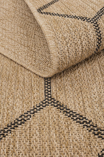 SteweHome Rectangular Kitchen Mat with Non-Slip Backing Modern 100x300cm