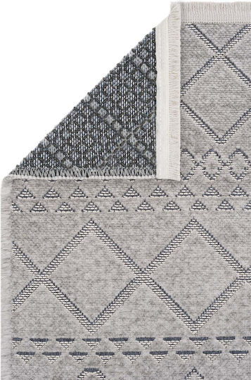 SteweHome Rectangular Kitchen Mat with Non-Slip Backing Mat 100x150cm