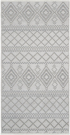 SteweHome Rectangular Kitchen Mat with Non-Slip Backing Mat 100x150cm