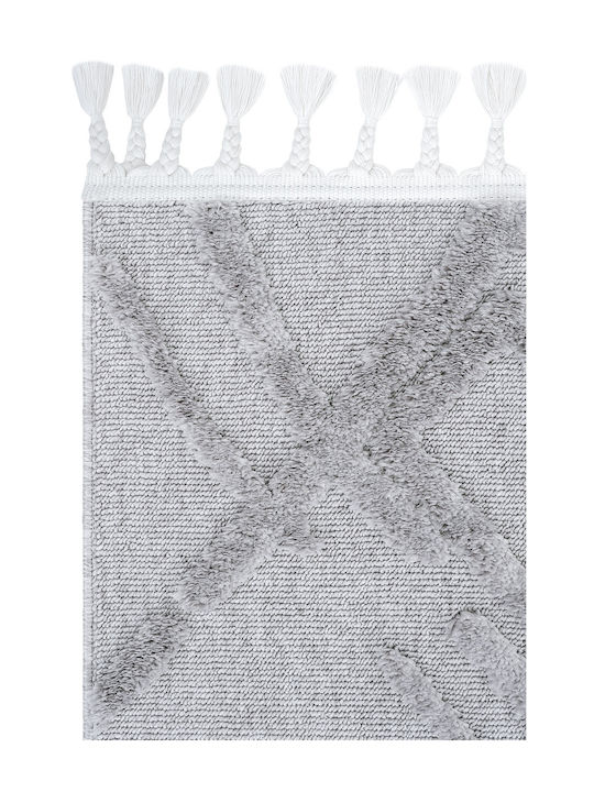 SteweHome Rectangular Kitchen Mat with Non-Slip Backing Modern 100x150cm