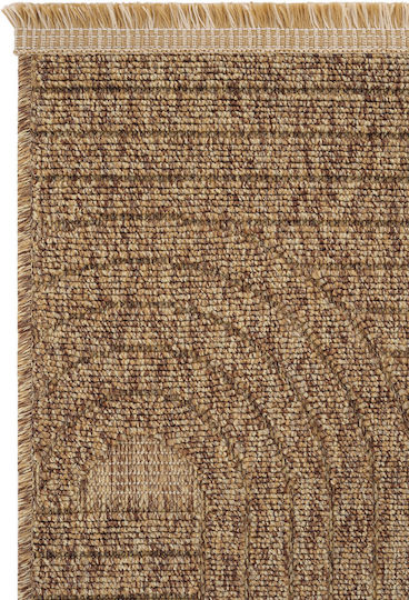 SteweHome Küchenmatte Läufer mit Rutschfestem Untergrund Geflochten 80x150cm