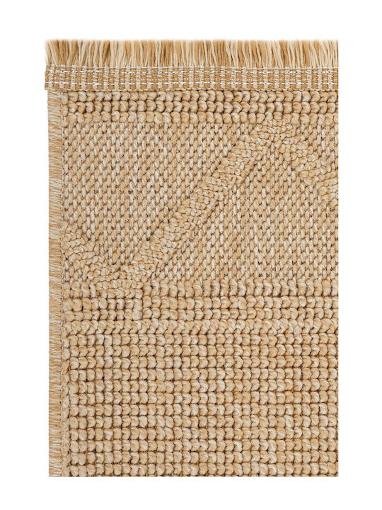 SteweHome Covor Rectangular de Bucătărie cu Strat Antiderapant Tip Paie 100x150cm