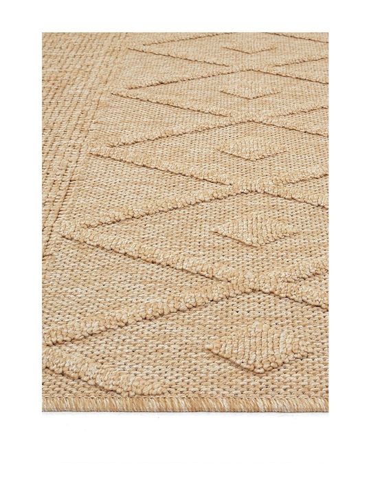 SteweHome Covor Rectangular de Bucătărie cu Strat Antiderapant Tip Paie 100x150cm