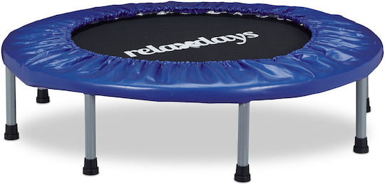 Relaxdays Trambulină De Gimnastică Diametru 95 Cm Albastru