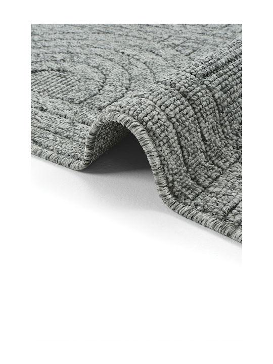 SteweHome Rectangular Kitchen Mat with Non-Slip Backing Woven 100x150cm