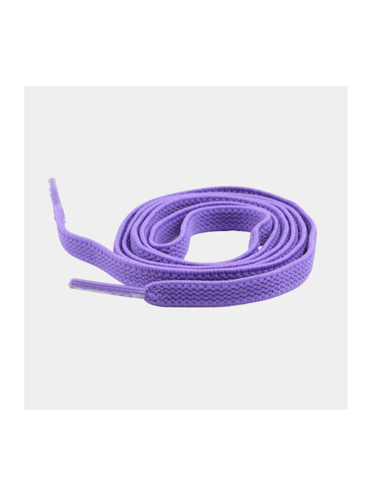 Mr Lacy Flatties Shoelaces Purple 2pcs 90cm