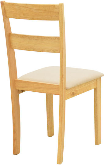 Dining Room Set Dallan Country with 6 Chairs 150x80cm