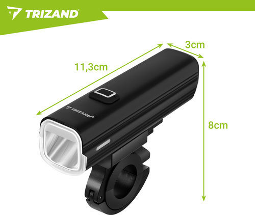 Trizand Rechargeable Rear Bicycle Light