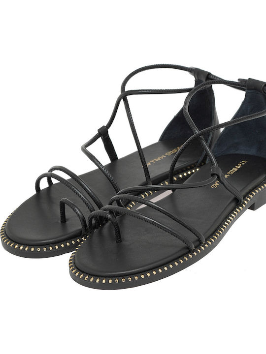 Sandale Casual Damă Negre