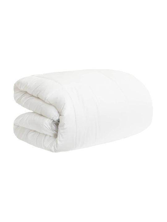 vidaXL Single Blanket 155x200cm White