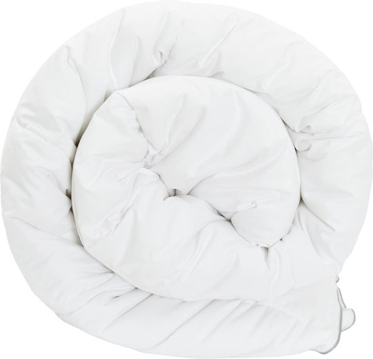 vidaXL Κουβέρτα King Size 260x240εκ. Λευκό