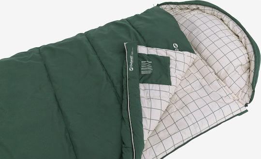 Outwell Sac de Dormit Dublu Camper Verde