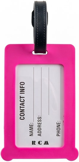 RCM Luggage Label Pink